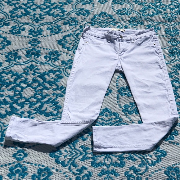 Abercombie & Fitch Jeans in white  25W 29L - Picture 4 of 13